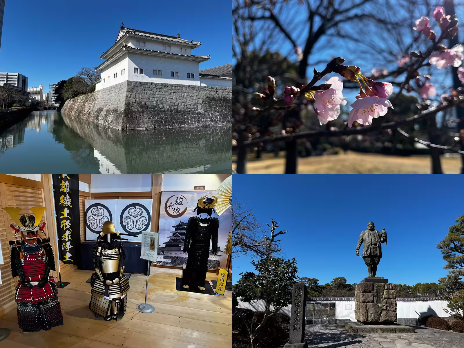 居心地のいい駿府城公園。
